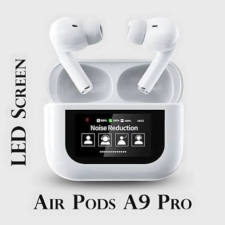 A9 Pro LCD Earbuds With ANC FEATURE